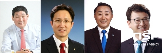 NSP통신-(왼쪽부터)경북도의원 장경식, 김종영, 이재도, 김상헌 당선인