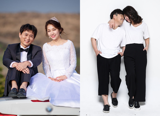 [NSP PHOTO]개그맨 엄태경-김성규, 한스텝 6월 캠페인 우리 결혼해요 참여