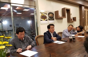 [NSP PHOTO]임병택 시흥시장 당선인, 출입기자 차담회 가져