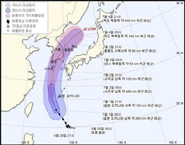 [NSP PHOTO]태풍 쁘라삐룬 북상과 장마로 중부지방 많은 비 예상 돼