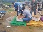 [NSP PHOTO]진안 부귀면, 호우피해 농가 일손돕기 나서