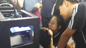 [NSP PHOTO]대구공업대, 상서중 학생 대상 4차 산업혁명 3D프린터 관련 진로 체험