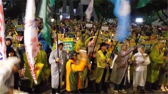 NSP통신-5월 13일 1차 집회 현장 (공공임대연합회)