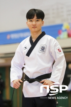 NSP통신-생활체육학부 태권도전공 박석윤 학생. (계명문화대학교)