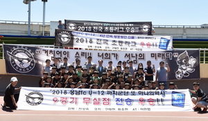 [NSP PHOTO]성남FC U12, 초등 주말리그 무실점 전승 우승 2연패