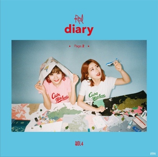 NSP통신-▲볼빨간사춘기 앨범 Red Diary Page.2 재킷 이미지 (사진 = 쇼파르뮤직)