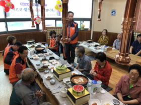 [NSP PHOTO]울릉읍 지역사회보장협의체, 특화사업 행복플러스DAY 개최