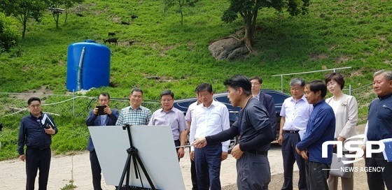 [NSP PHOTO]라승용 농촌진흥청장, 진안군 영농현장 방문
