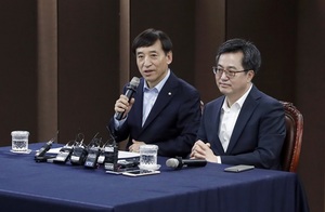 [NSP PHOTO]김동연 경제부총리·이주열 한은 총재, 조찬회동