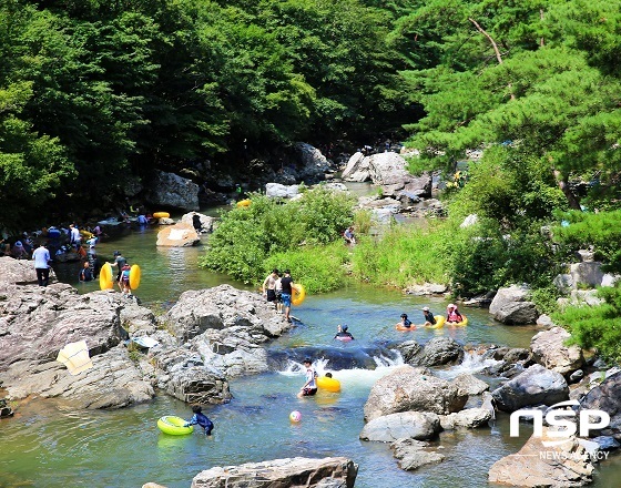 [NSP PHOTO]진안군, 여름철 물놀이지역 수질관리 모니터링