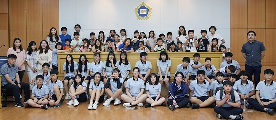 NSP통신-▲충남대학교 법률센터가 18일 법 체험 교실을 개최했다. (충남대학교)