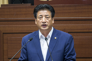 [NSP PHOTO]박창석 경북도의원, 대구경북 통합신공항 추진 촉구