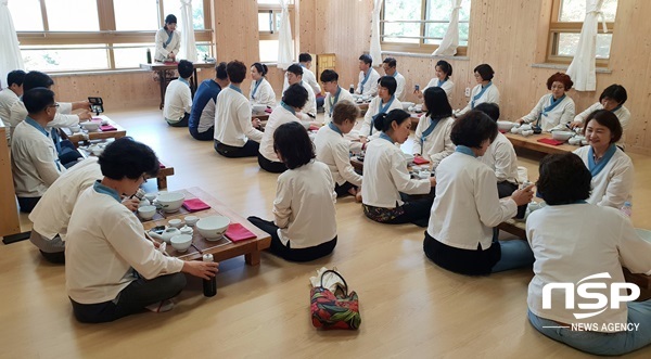 NSP통신-전남도교육청이 실시한 2018 교원 힐링 캠프 연수. (전남도교육청)