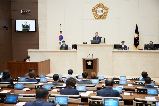 NSP통신-제226회 용인시의회 임시회가 30일 시의회에서 제3차 본회의를 열고 폐회했다. (용인시의회)