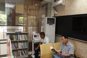 [NSP PHOTO]포항남부서, 시민쉼터에 민원인 위한 작은 도서관 마련