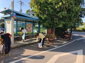 [NSP PHOTO]군산시 회현면, 환경정화 활동 구슬땀