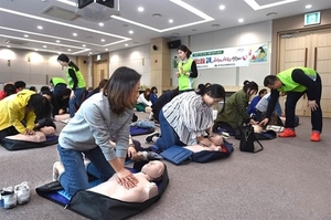 [NSP PHOTO]대구 남구, 9월 14일까지 지역주민 심폐소생술 교육 추진