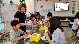 [NSP PHOTO]대구교육연수원 글로벌스테이션 사이언스 팡팡 과학캠프 행사 가져