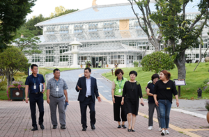 [NSP PHOTO]주낙영 경주시장, 동궁원 변화와 혁신 강조