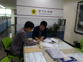 [NSP PHOTO]최갑철 경기도의원, 학교시설 및 교육환경개선 추경예산 논의