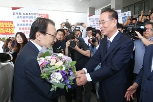 [NSP PHOTO]구미시, 더불어민주당 이해찬 대표 및 당 지도부 TK현장 최고위원회의 개최