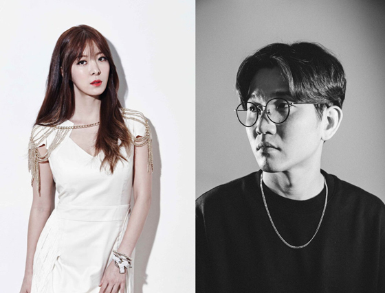 NSP통신-어검 OST에 참여한 보컬리스트 제이미(왼쪽)와 김재훈 프로듀서(오른쪽). (디앤씨오브스톰)