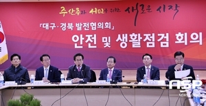[NSP PHOTO]한국당 TK발전협의회, 文 정부, 대구·경북 예산소홀 주장