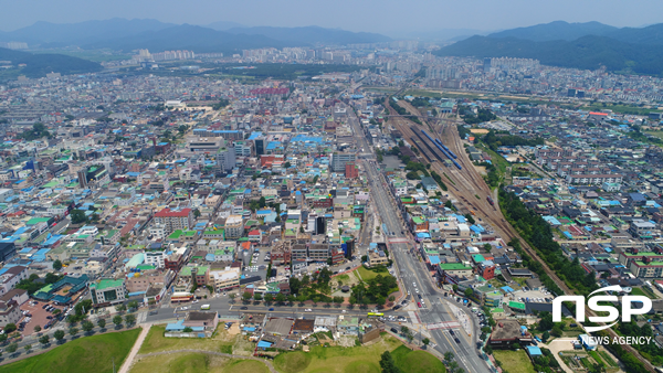 NSP통신-경주시 도시재생 뉴딜사업의 대상지인 황오동 전경. (경주시)