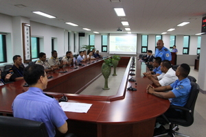 [NSP PHOTO]여수 해경교육원, 아시아 8개국 해양경찰관 글로벌 교육과정 진행