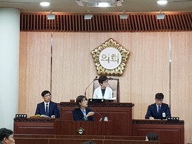 [NSP PHOTO]장상화 고양시의원, 청소용역 비리 고양시 공무원 형사 고발 촉구