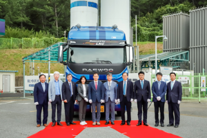 [NSP PHOTO]한국가스공사, LNG 화물차 시범차량 사업에 첫 발