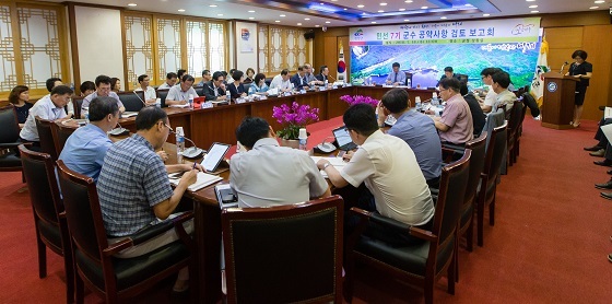 NSP통신-▲청양군이 민선 7기 공약실천계획 2차 보고회를 가졌다. (청양군)