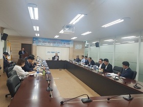 [NSP PHOTO]군산 고용위기 종합지원센터, 운영위원회 개최