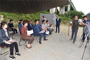 [NSP PHOTO]경산시의회 산업․건설위, 현장 행정사무감사 가져