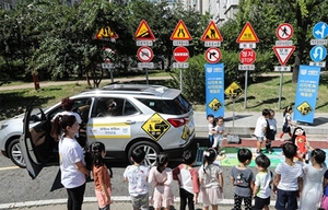 [NSP PHOTO]쉐보레, 어린이 교통안전 사각사각 캠페인 전개