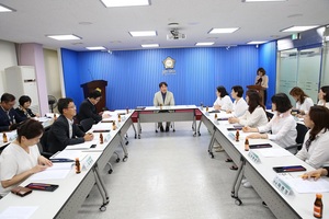 [NSP PHOTO]김포시의회 행복위, 민간어린이집연합회와 간담회 가져