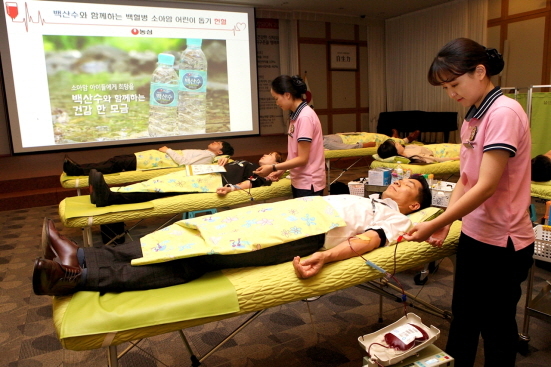 NSP통신-사랑나눔 헌혈 (농심 제공)