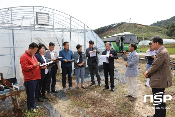 [NSP PHOTO]진안군의회, 하반기 주요사업장 현지 확인