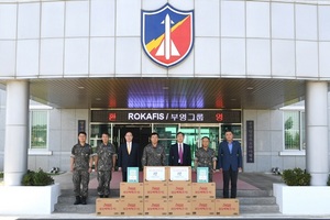 [NSP PHOTO]부영그룹, 군부대에 추석 위문품 전달