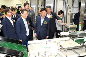 [NSP PHOTO]쌀 수확기 앞두고 경북최대 예천군농협RPC 준공식 가져