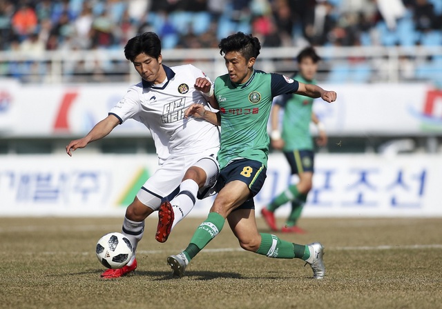 NSP통신-안산 그리너스 FC 경기 모습. (안산그리너스FC)