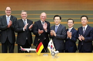 [NSP PHOTO]아시아나항공·독일 MTU, 엔진정비서비스 협약 체결