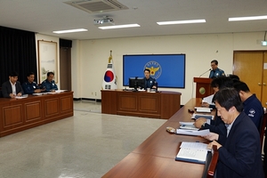 [NSP PHOTO]경북 성주서, 2018 하반기 치안성과 보고회…순찰강화 등 주문