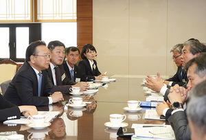 [NSP PHOTO]장경식 경북도의회 의장, 행안부장관에 자치분권 신속 추진 건의