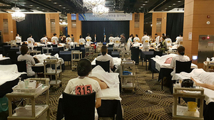 [NSP PHOTO]경북도지사배 피부미용경진대회 개최... 200명, 5개종목 기량 겨뤄