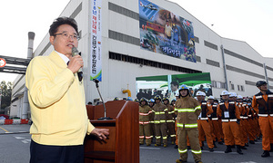 [NSP PHOTO]경북소방본부, 대형 재난대응 긴급구조종합훈련 실시