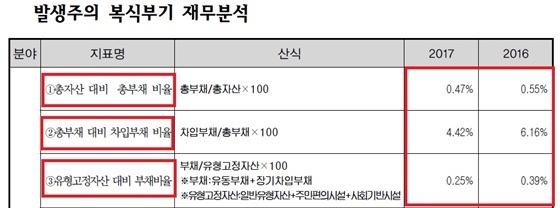 NSP통신-고양시 2017 재무제표