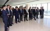 [NSP PHOTO]국회 정무위 국회의원들, 한국주택금융공사 입주 BIFC 현장시찰