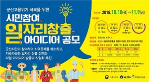 [NSP PHOTO]군산 고용위기종합지원센터, 일자리창출 아이디어 공모