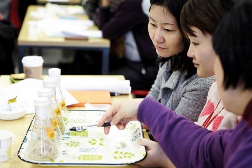 NSP통신-우리맛 발효학교 체험현장 (샘표 제공)